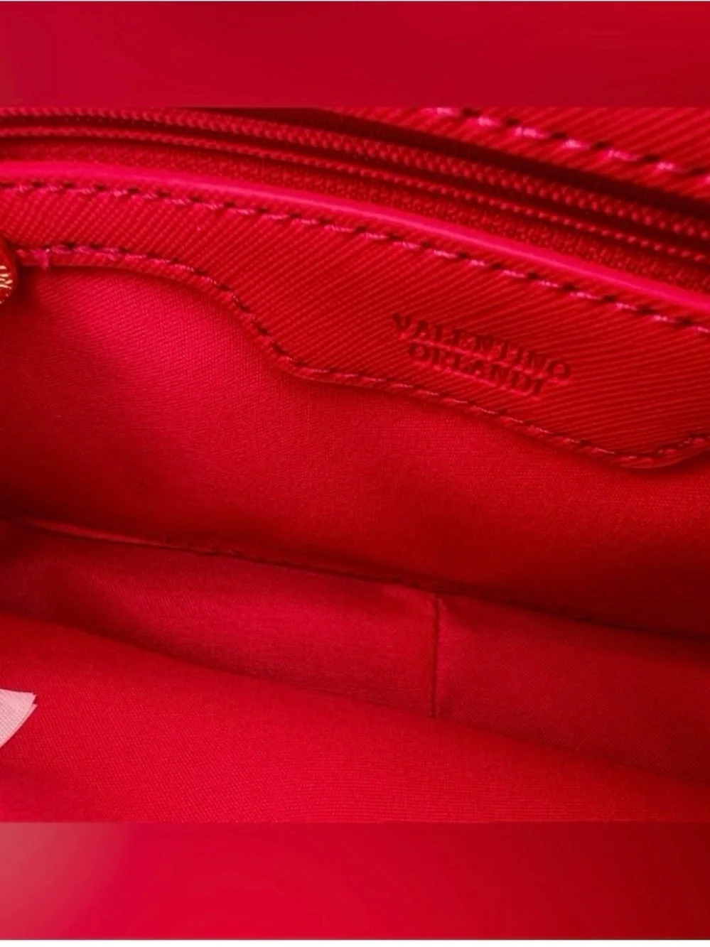 Valentino Orlandi Pink Studded Crossbody Bag